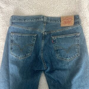 Levi 501 straight leg jeans